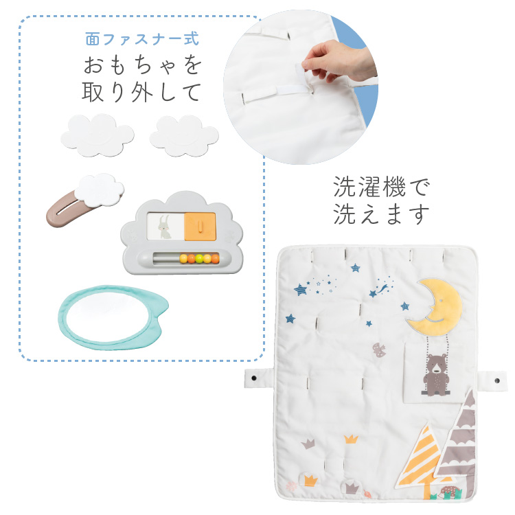 洗えるソフトトイパネル 洗えてたためるポータブルベビーサークル専用 日本育児 ベビーのために世界から