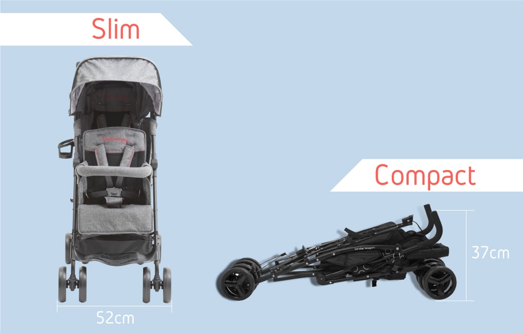 kinderwagon キンダーワゴン DUOシティHOP2 デュオシティホップ | 軽量 ...