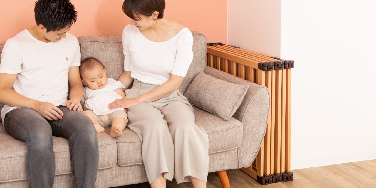 japanese-made wooden baby circle