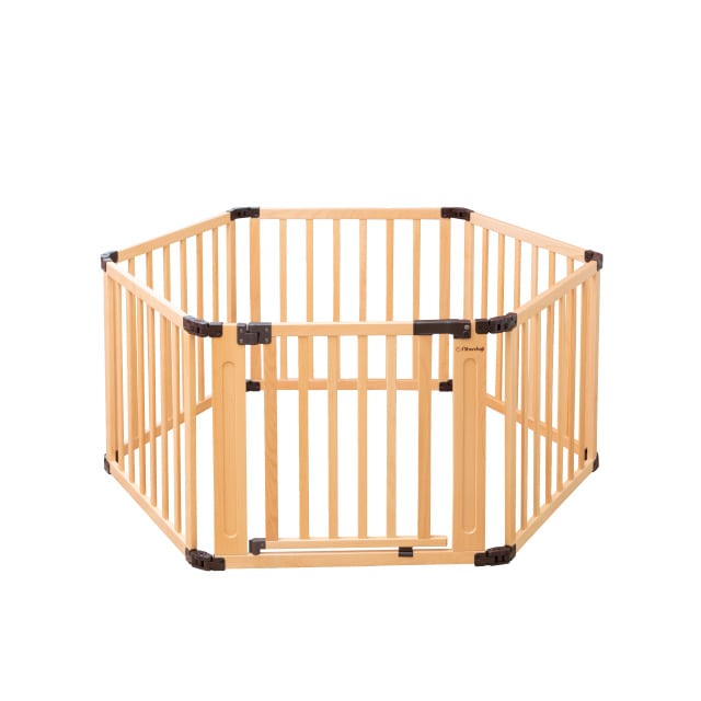 japanese-made wooden baby circle