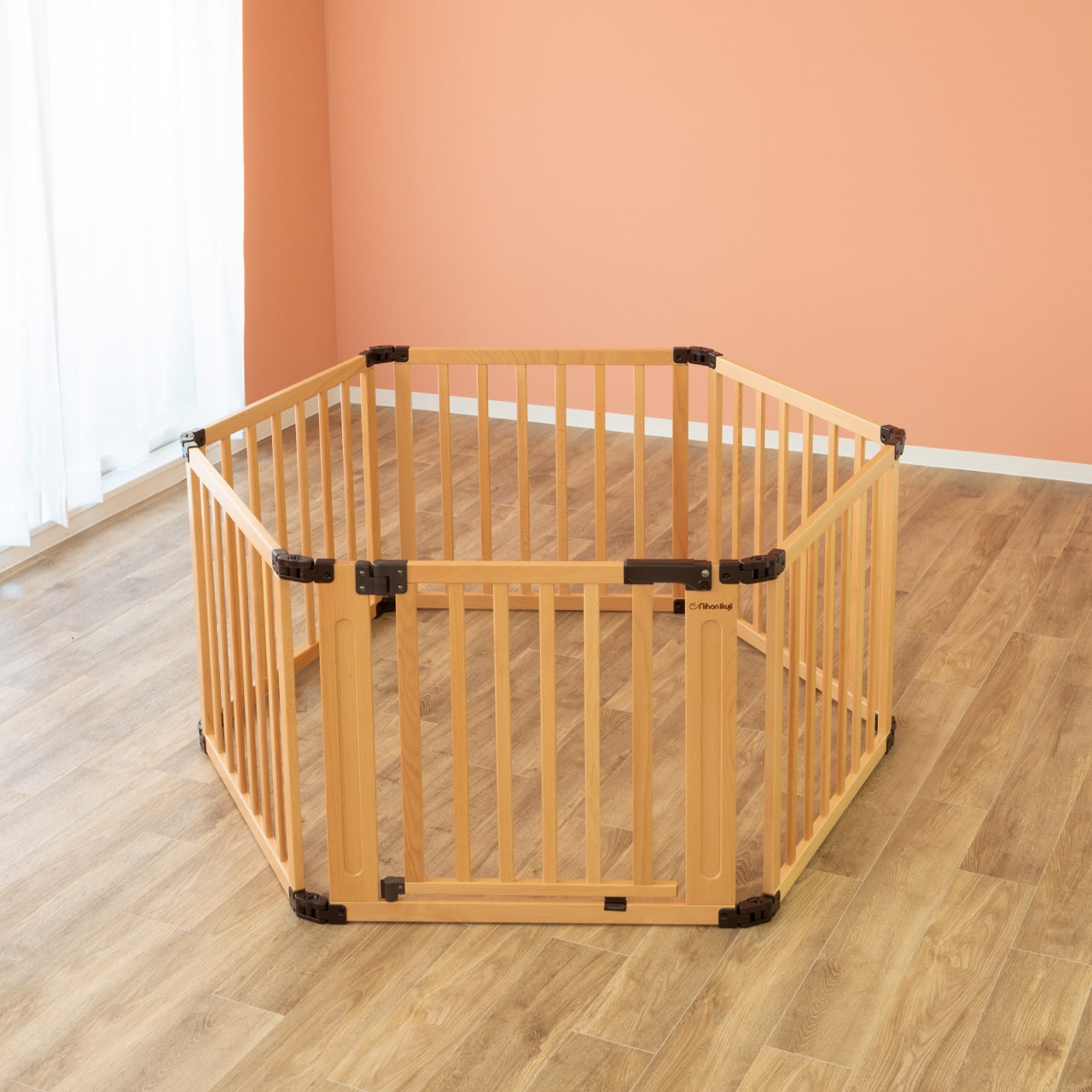 japanese-made wooden baby circle