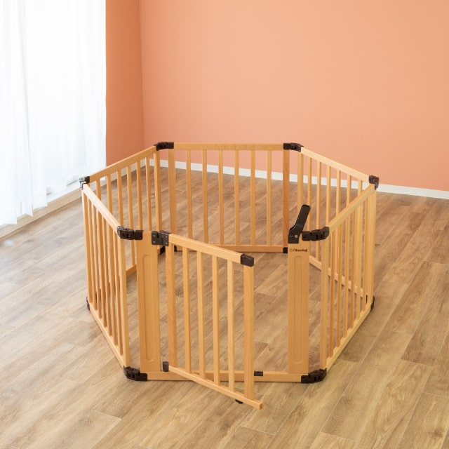 japanese-made wooden baby circle