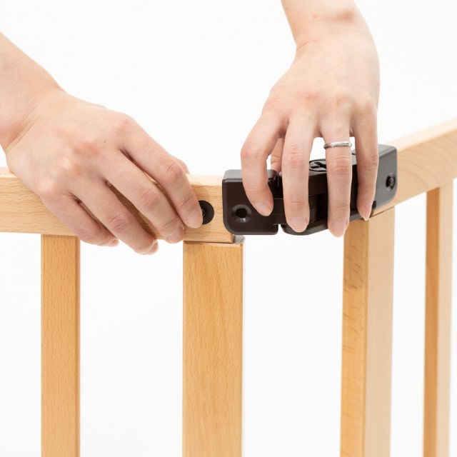 japanese-made wooden baby circle