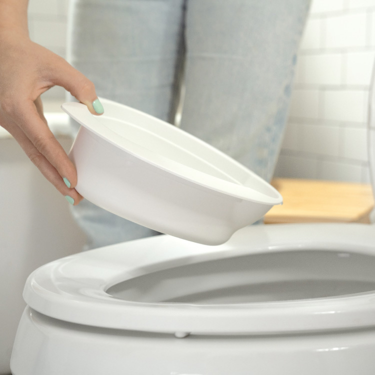 マイサイズポッティ 洋式トイレ型おまる カンタンお手入れ
