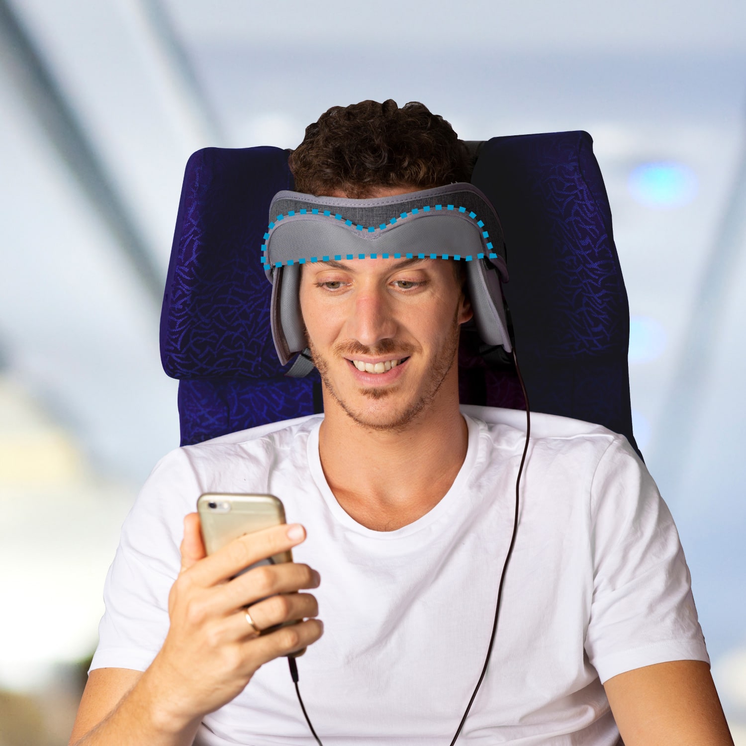 前向きに倒れてもサポート。 NapUp うたたねサポート フライ