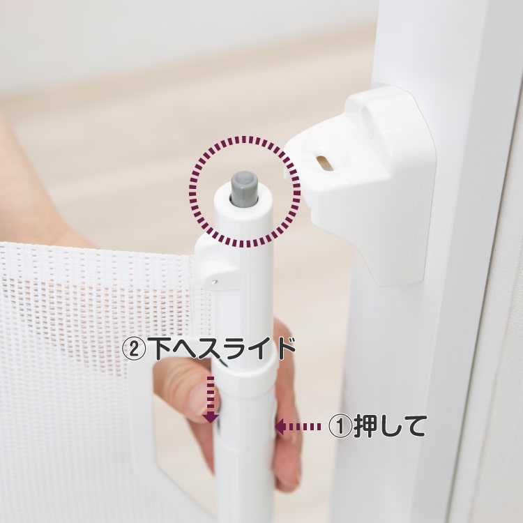 スルする~とゲイト スルするーとゲイト ハンドルロックの解除方法