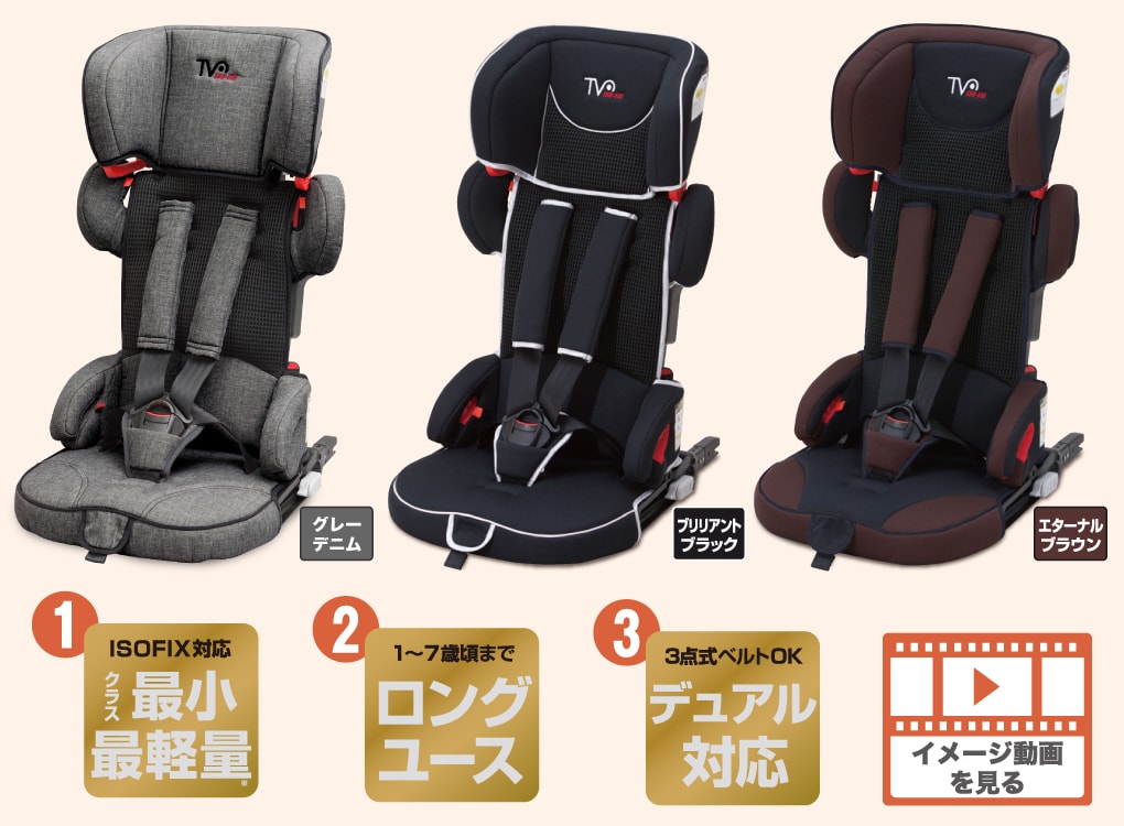 日本育児 トラベルベストEC ISOFIX チャイルドシート