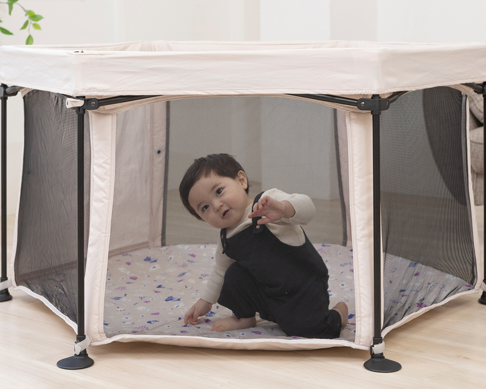 Amazon.co.jp: MOOMIN BABY 洗えてたためる ポータブルベビー